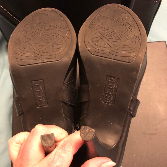 Unlisted Ankle Boots, size 8 1/2, 5 inch heels - Picture 7 of 7